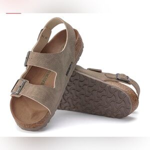 BIRKENSTOCK
Milano Vegan - Desert Dust Gray
Taupe Men’s Size 11